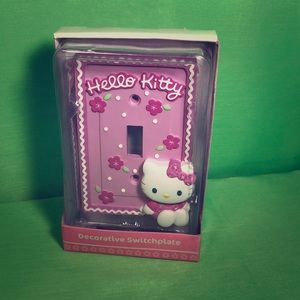Hello Kitty decorative switchplate